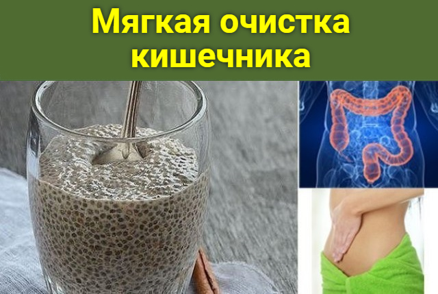 Мягкая очистка кишечника