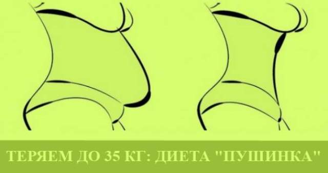 Теряем до 35 кг: диета «Пушинка»