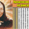 Предсказания от Ванги по дню рождения. Загляни в будущее!
