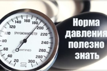 Какое давление в каком возрасте считается нормальным?