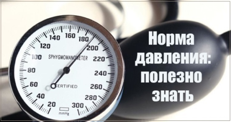 Какое давление в каком возрасте считается нормальным?