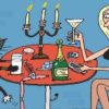 Одинокая независимая 40-летняя женщина увидела у себя в кладовке фею, запутавшуюся в паутине