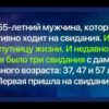 Что 55-летний мужчина делает на свидании?
