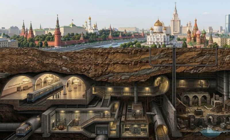 Что скрывает подземная Москва: реальность круче мифов